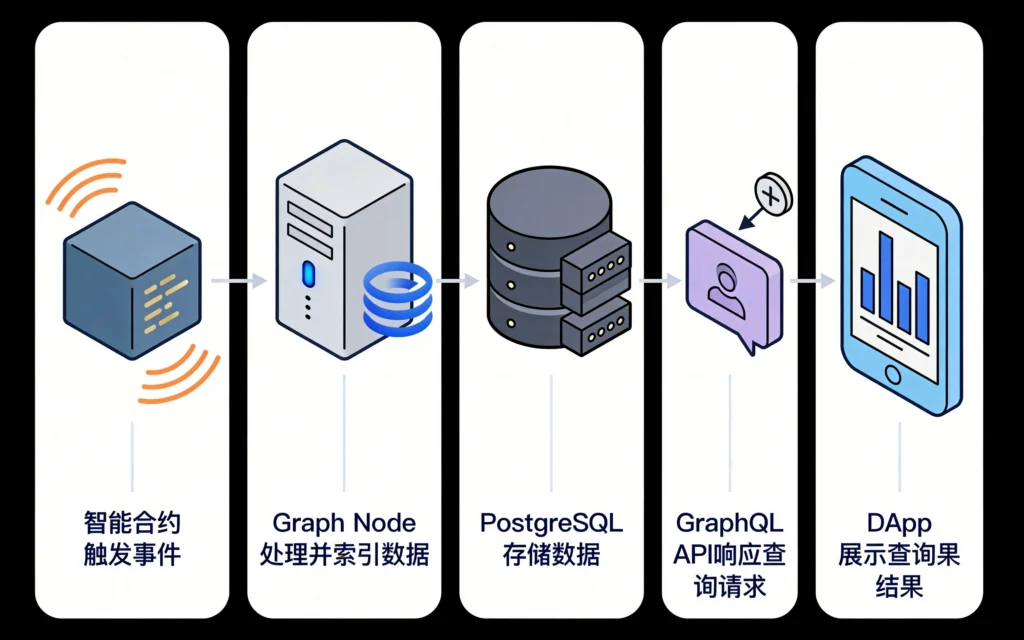The Graph数据索引架构流程图