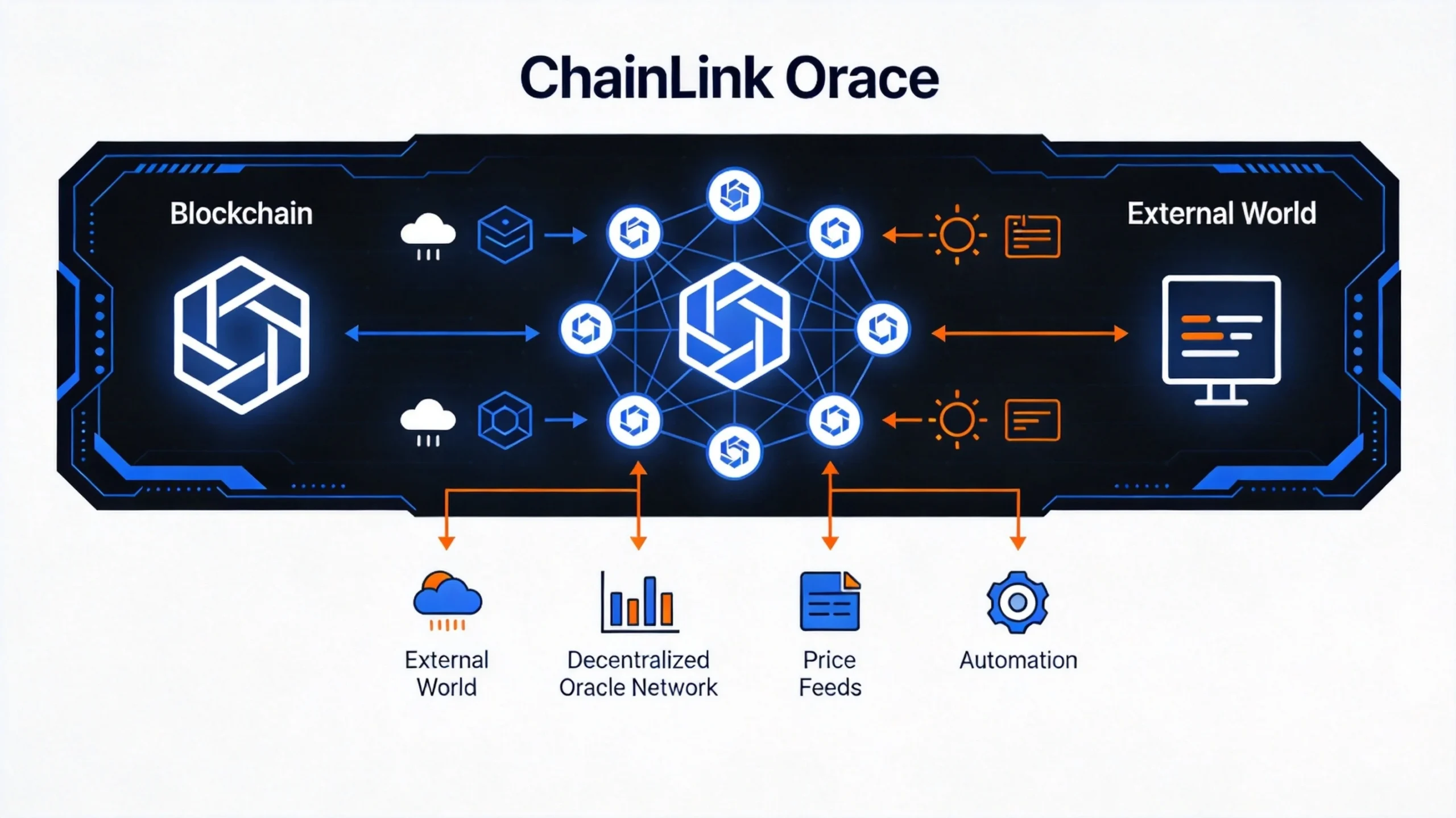 Chainlink预言机集成开发：让智能合约访问链外真实世界数据