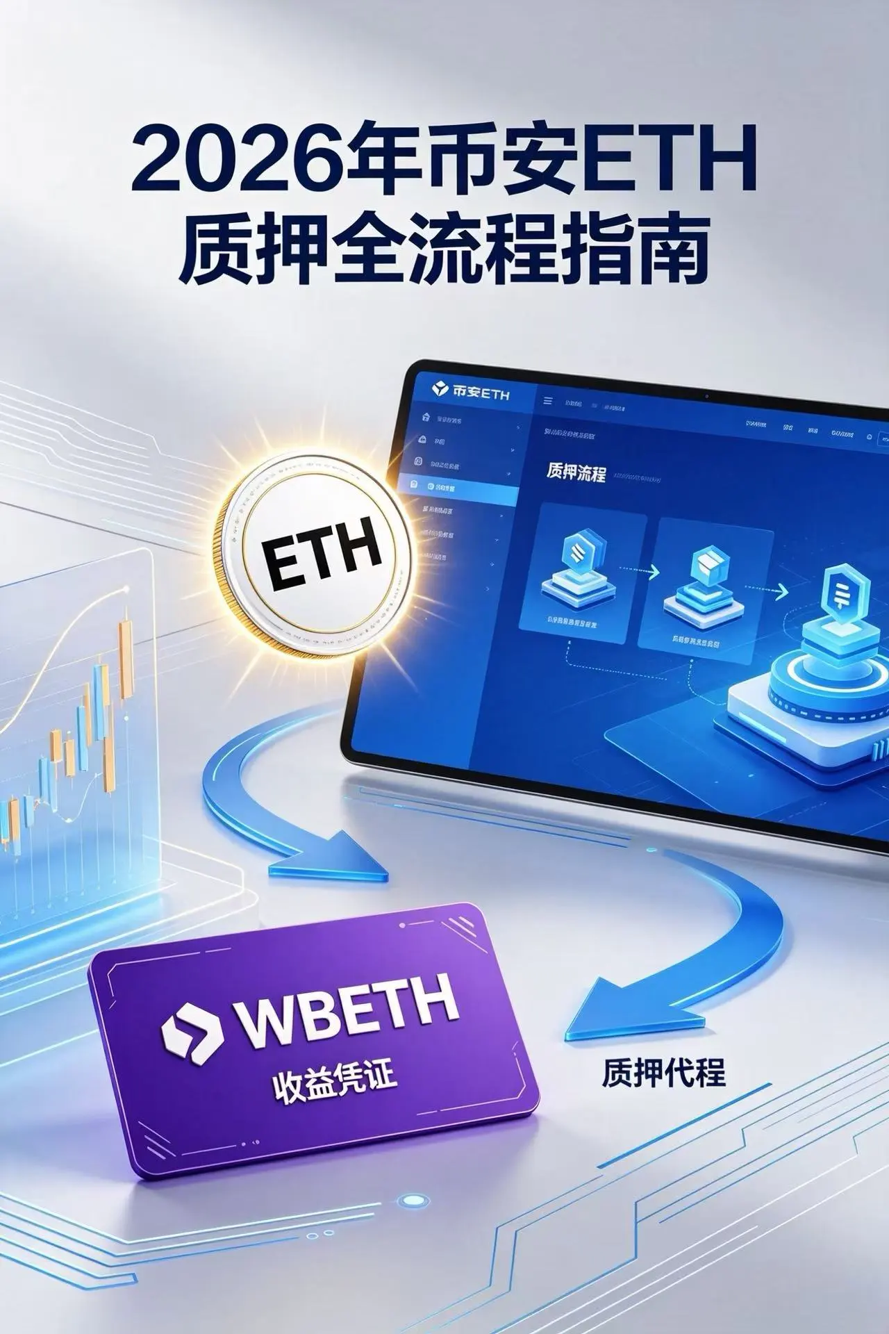 ETH持币生息全攻略：2026年币安ETH质押保姆级教程（含WBETH变现技巧）